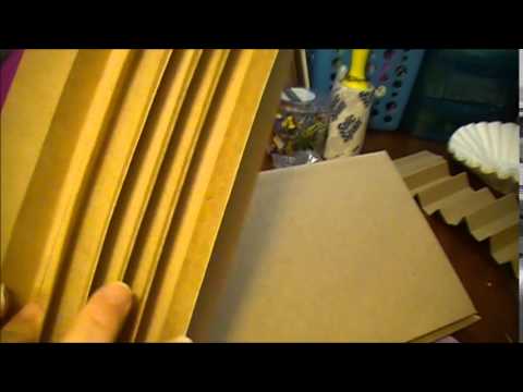 Vertical Mini Album Tutorial Part 1 - YouTube