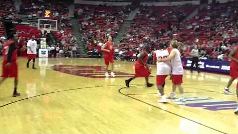 58 Yr. Old Grandfather Scores At UNLV Alumni Game