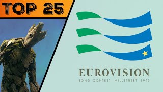 ESC 1993 | My Top 25