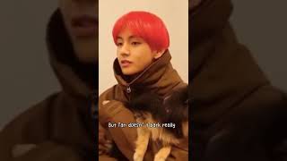 TAEHYUNG said YEONTAN doesn’t bark but ... 👁👄👁