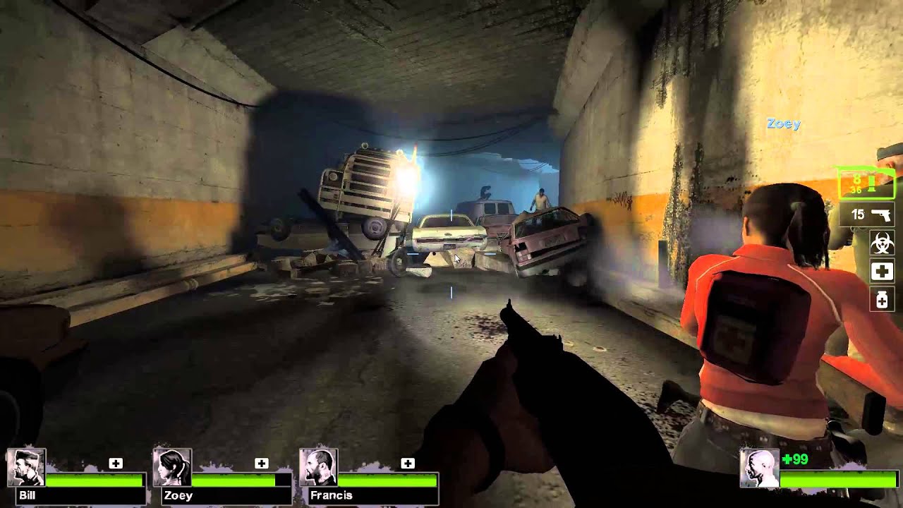 Left 4 Dead Death Toll part 1 with MisVision Storm