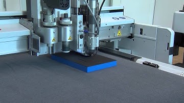 Routing foam with the Automatic Router Bit Changer   ARC