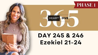 Days 245 & 246 Ezekiel 21-24 | Daily One Year Bible Study | Audio Bible Reading with Commentary