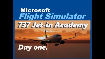 PMDG 737,  Flight Academy for beginners. Day one.