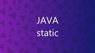 Java tutorial polski - 21 - static, pola i metody statyczne