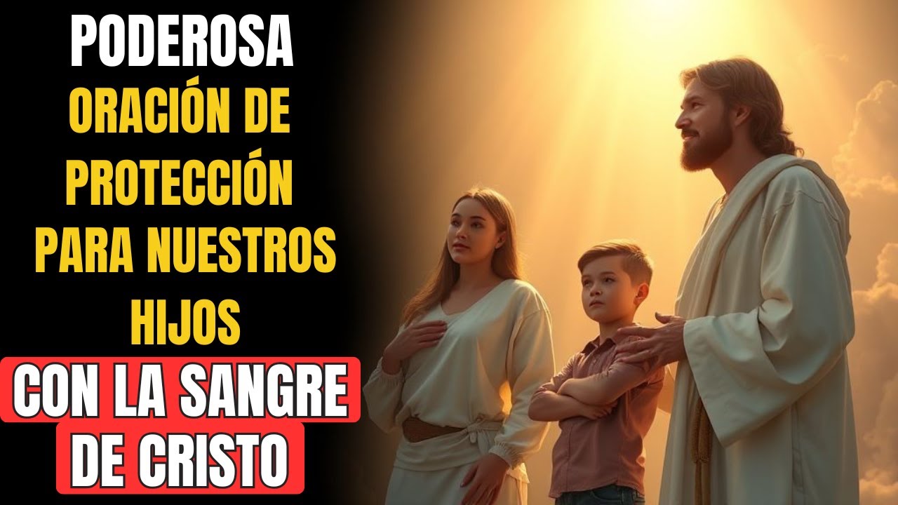 Poderosa Oración de Protección para Nuestros Hijos con la Sangre de ...