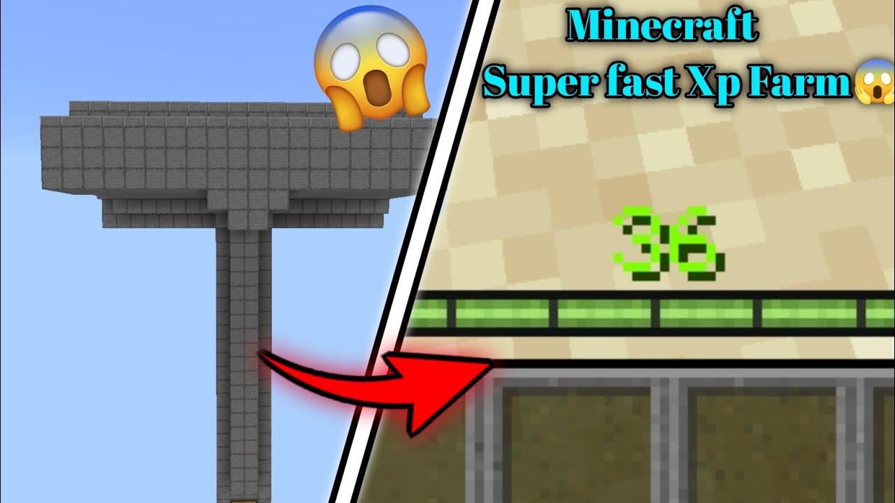 how to make super fast Xp farm in Minecraft 😱💥 1.20 Tutorial #tranding ...