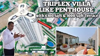 Triplex Villa Like Penthouse At Bestech Spa Signature 6300Sqft & 1K sqft Terrace Area