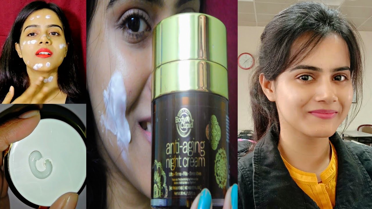 Body Cupid Antiaging Night Cream Honest Review + Demo Sayne Arju
