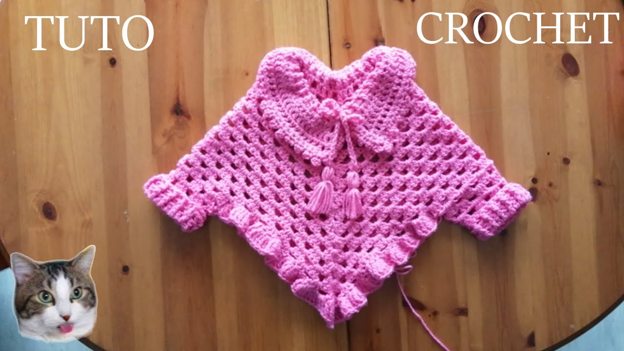 TUTO CROCHET Comment faire un poncho