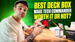 This Added Compartment Is Amazing! Mage Tech Commander Deck Box @toolsdoctor