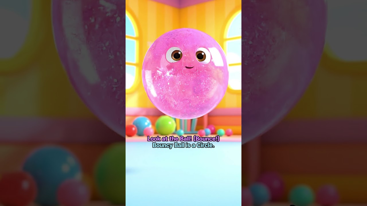 Round and Round! 🔴 Learn 'Circle' with PapaPing | Shapes Song Part 1 