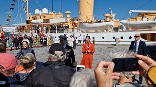 Kong Frederik og Dronning Mary i Helsingør  2. maj 2024
