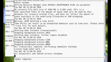 Shutdown Transactional