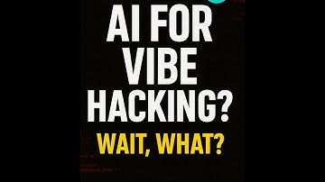 AI for Vibe Hacking? Cybercrime Just Leveled Up