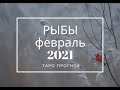 РЫБЫ. Прогноз на февраль 2021 по 12 домам гороскопа. Таро прогноз онлайн