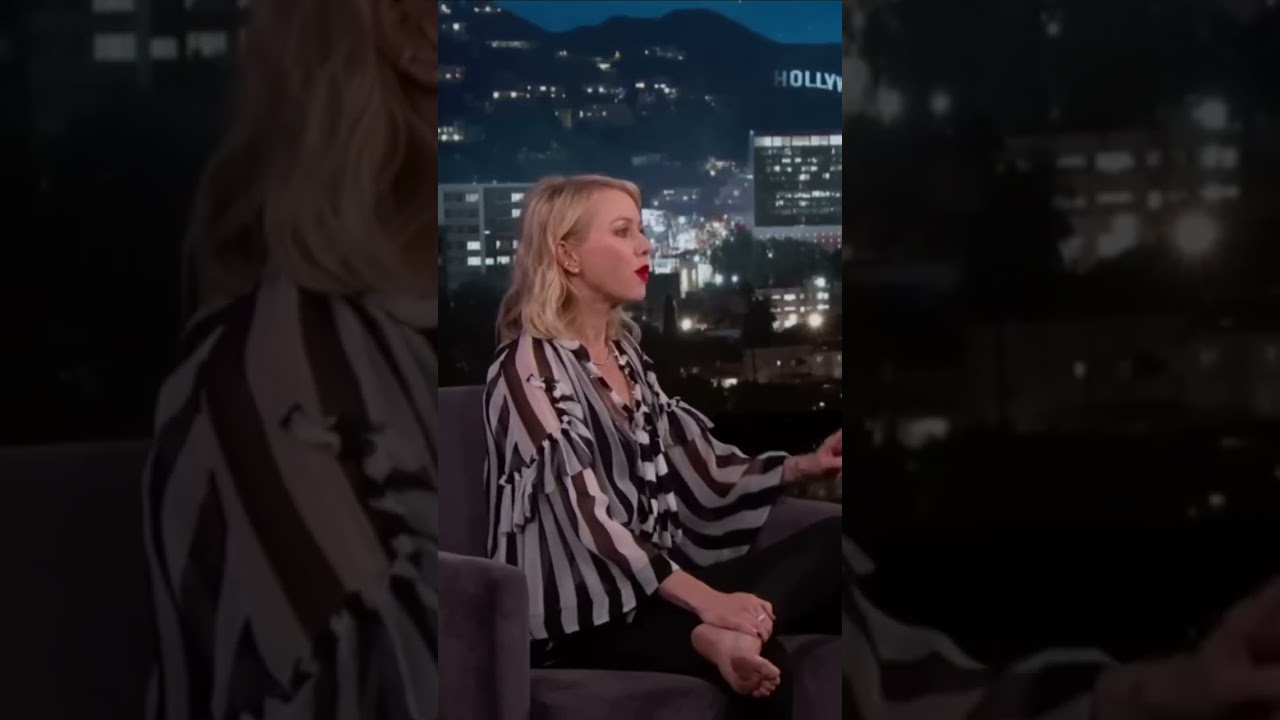 actress barefoot in TV show 