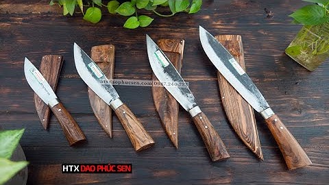 BỘ DAO MÈO TỪ SIZE NHỎ ĐẾN LỚN - HÀNG CHUẨN CỦA HTX DAO PHÚC SEN