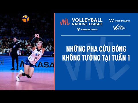 Video Những pha cứu bóng không tưởng tại tuần 1 Volleyball... - youtube