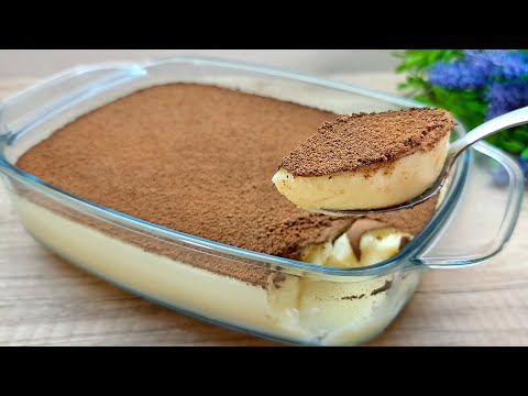 Unglaubliches cremiges Dessert in 5 Minuten, kein Ofen! keine Kondensmilch, keine Gelatine!