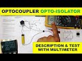 #225 How to Test Optocoupler OR Opto-Isolator 4N25GV, 4N35GV