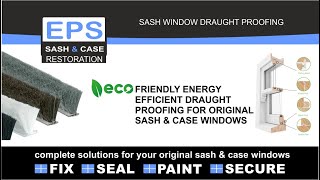 Draught Proofing Windows Edinburgh. Eco Friendly Service Using Your Original Sash Window Timber.