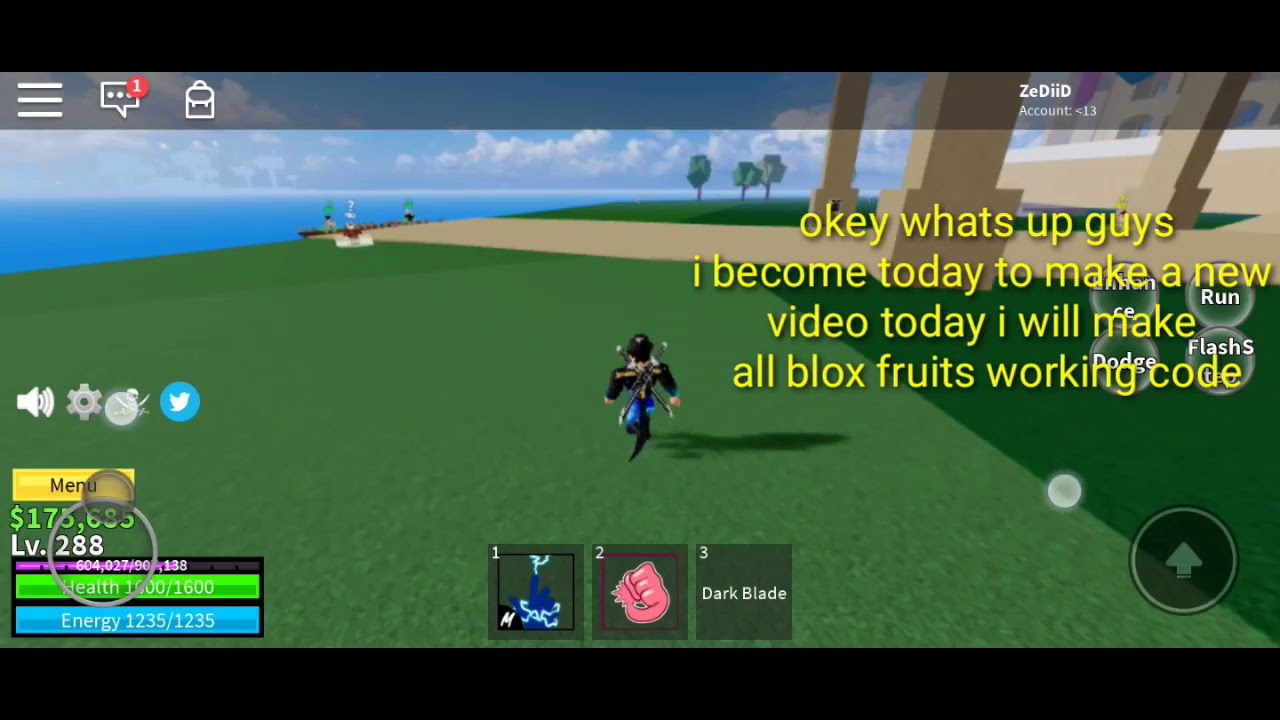 All working codes in blox fruits update 10 - YouTube
