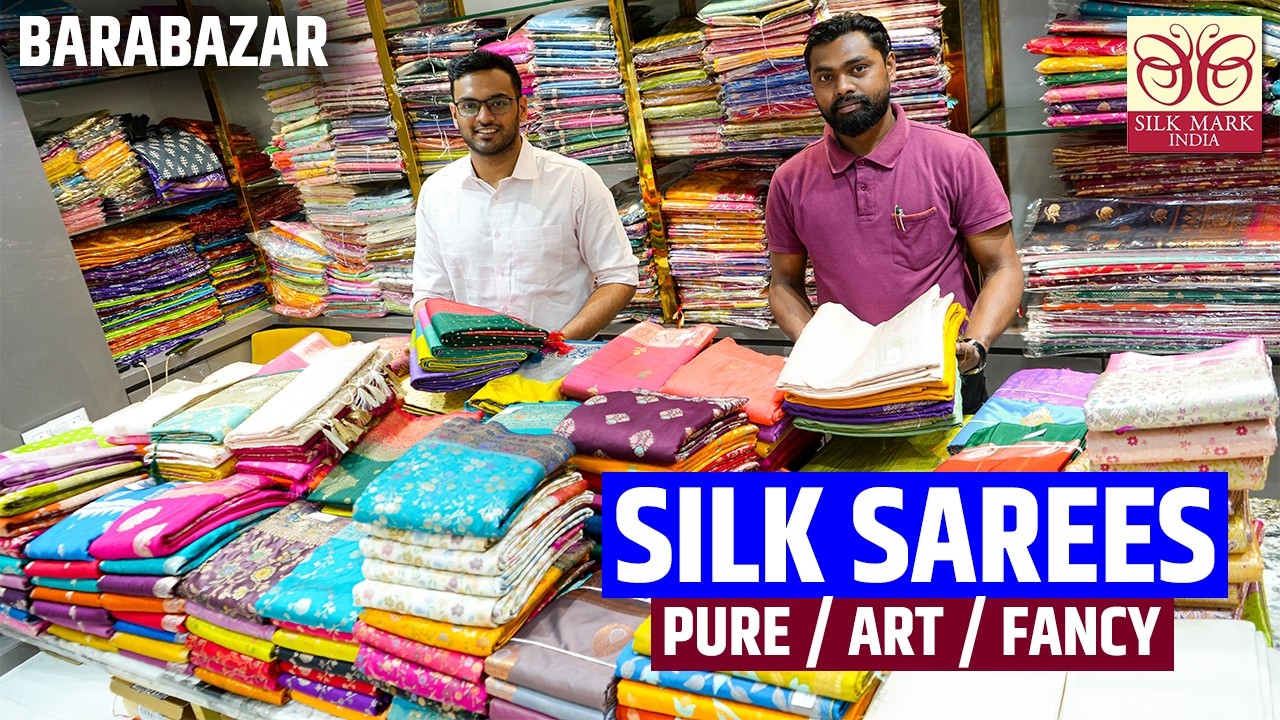 Silk Sarees ( Pure / Art / Fancy ) & Cotton Saree Wholesaler in Barabazar, Kolkata