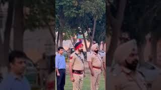 SSP Malerkotla Gursarandeep Singh Grewal inspected the general parade at Zakir Hussain Stadium.