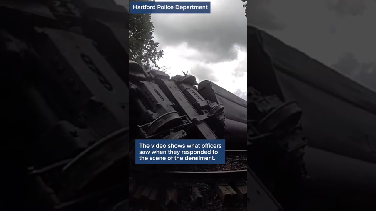 Hartford Police Release Bodycam Video From June Train Derailment