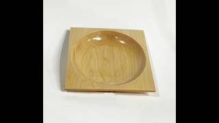 Square rim bowl demo