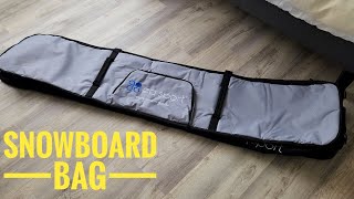 EQ Sport Snowboard Bag Perfect For Travel Or Weekend Warriors! by TipsNNTricks 138 views 3 months ago 6 minutes, 40 seconds