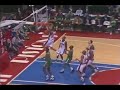 Allan Houston Fills the Lane for Emphatic Two-Handed Dunk (1995)