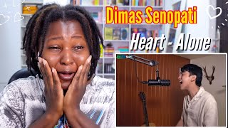 Heart - Alone Cover by Dimas Senopati | FIRST TIME REACTION