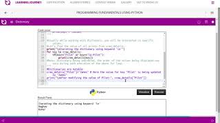 InfyTQ PF Day4 Video 3 Collections Dictionary