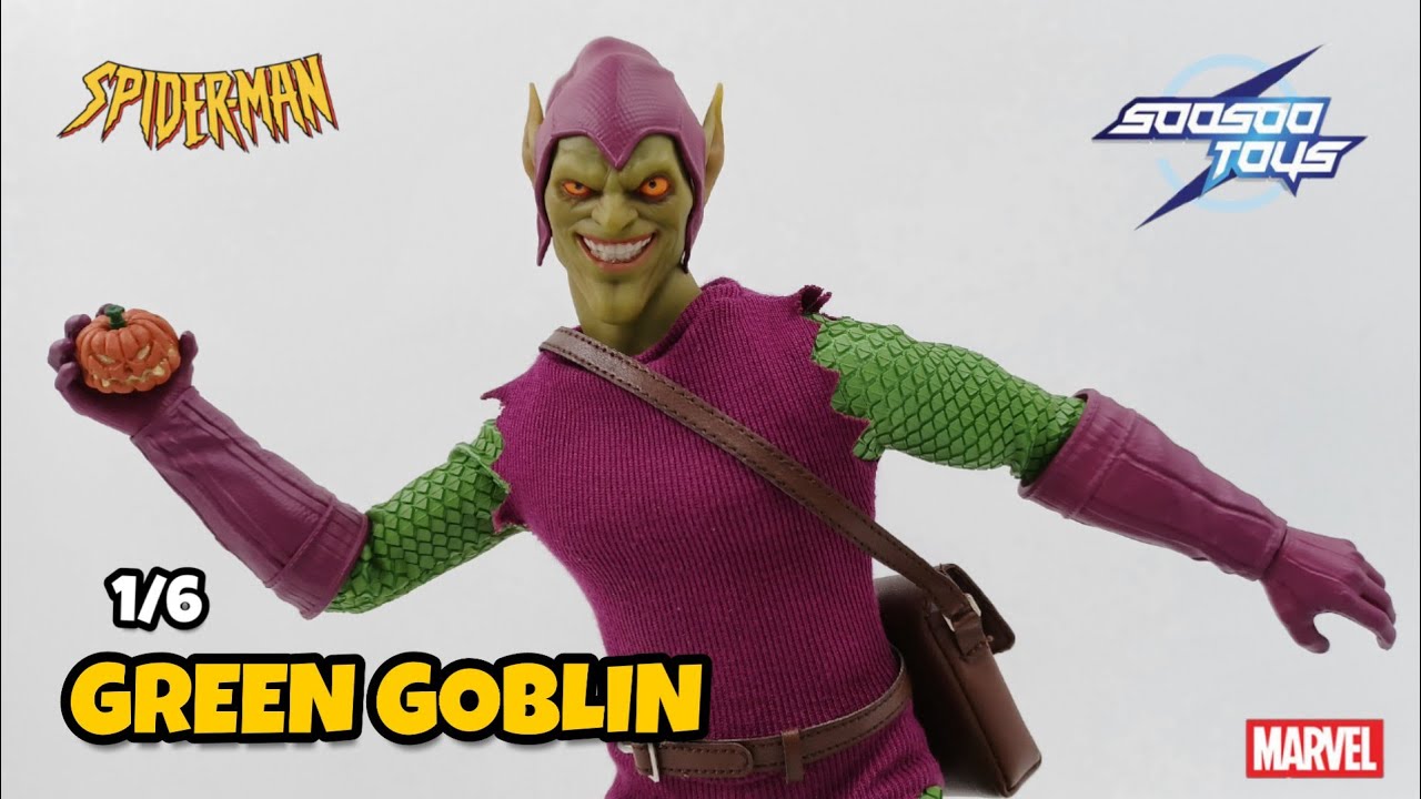 GREEN GOBLIN 1/6 Scale | SooSoo Toys - Green Menace | The Amazing