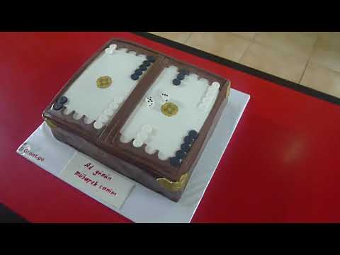 დეკორატიული ტორტი „ნარდი“, ტორტები შეკვეთით 593 756 700, \"გრანტის ტორტები\"