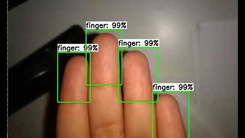 Finger Detector by Deep Lerning (Tensorflow) for fingerprint recognition