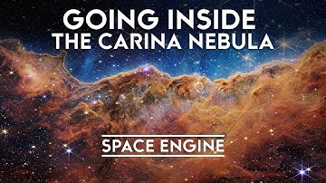 Space Engine: Inside The Carina Nebula - James Webb Space Telescope Celebration (Music Video)