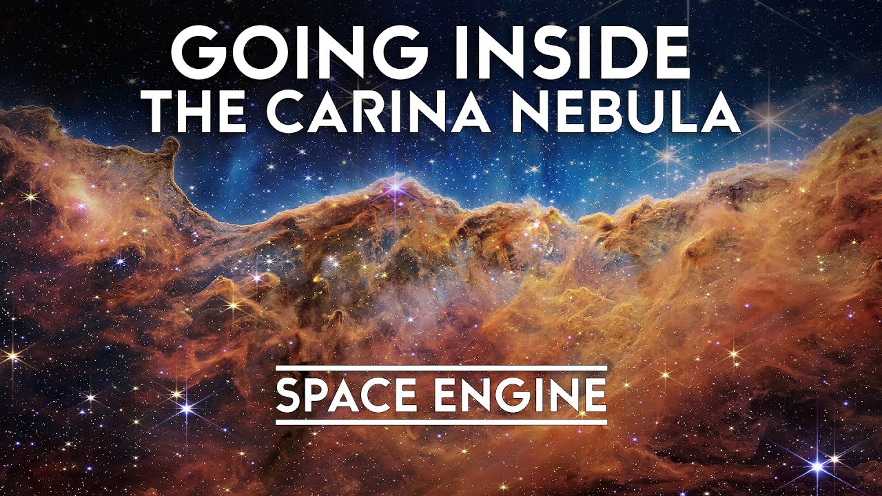 Space Engine Inside The Carina Nebula James b Space Telescope