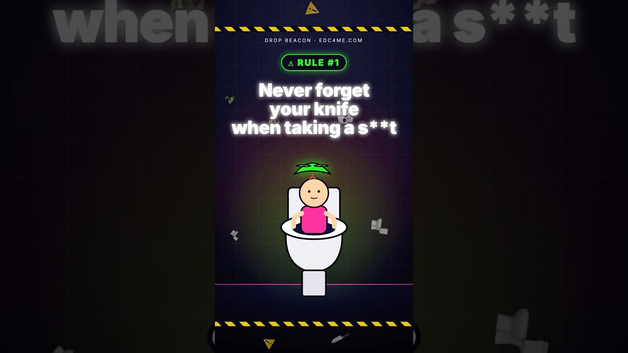 Never Poop Unarmed 🐍 The Australian Toilet Snake | EDC Rule #1