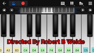 Directed By Robert B Weide | Easy Piano Tutorial | Famous Meme song