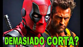 DURACION TOTAL DE LA PELICULA DEADPOOL AND WOLVERINE...DEMASIADO CORTA?