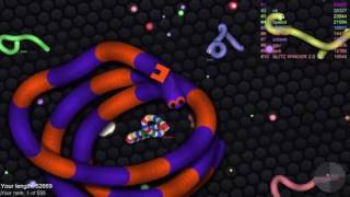 Slither.io - BAD ANGRY SNAKE #4 | 105663.00K | Best Moments | THE BIGGEST SNAKE | Slither.io screenshot 2