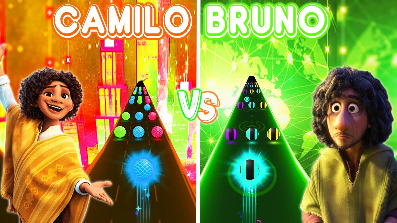 Camilo vs Bruno | Encanto We Don't Talk About Bruno - Dancing Road EDM ...