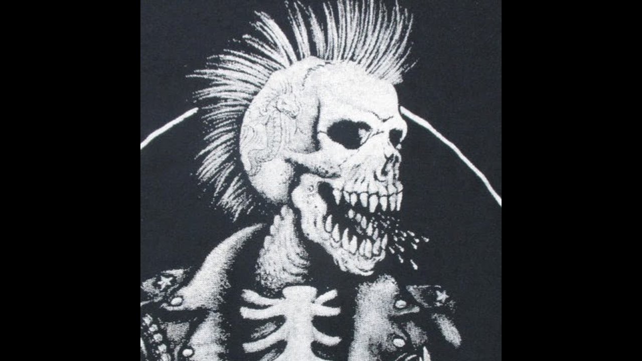 Череп панк. Скелет с ирокезом. Череп панк рок. Скелет панк. Скелет рокер.