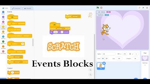 Scratch Introduction 5 - Events Blocks