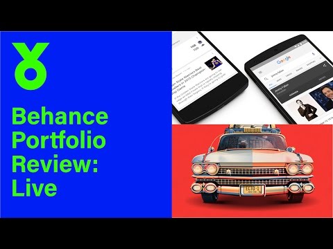 Behance Portfolio Review: Live