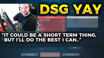 Yay for joining DSG and EXPLANING why he chose DSG over a TIER 1 team...