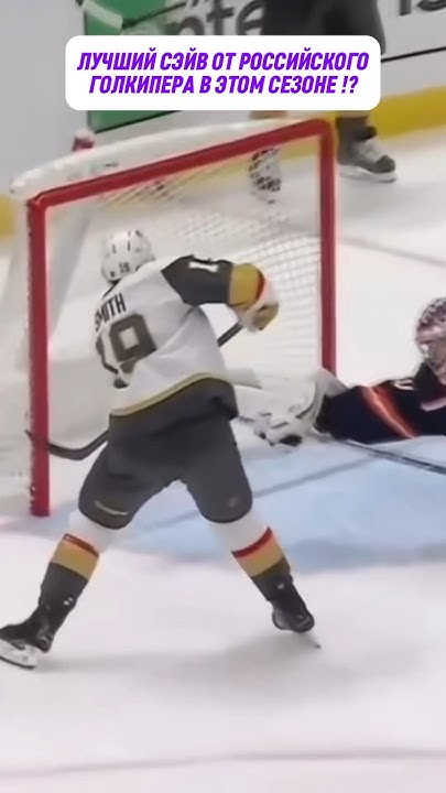 РОССИЙСКИЙ ГОЛКИПЕР СПАС ПУСТЫЕ ВОРОТА!? #нхл #nhl #хоккей #hockey ...